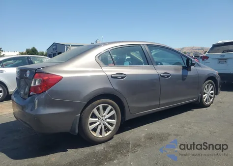 2012 Honda Civic Exl z USA, uszkodzony, nr VIN 19XFB2F96CE363470